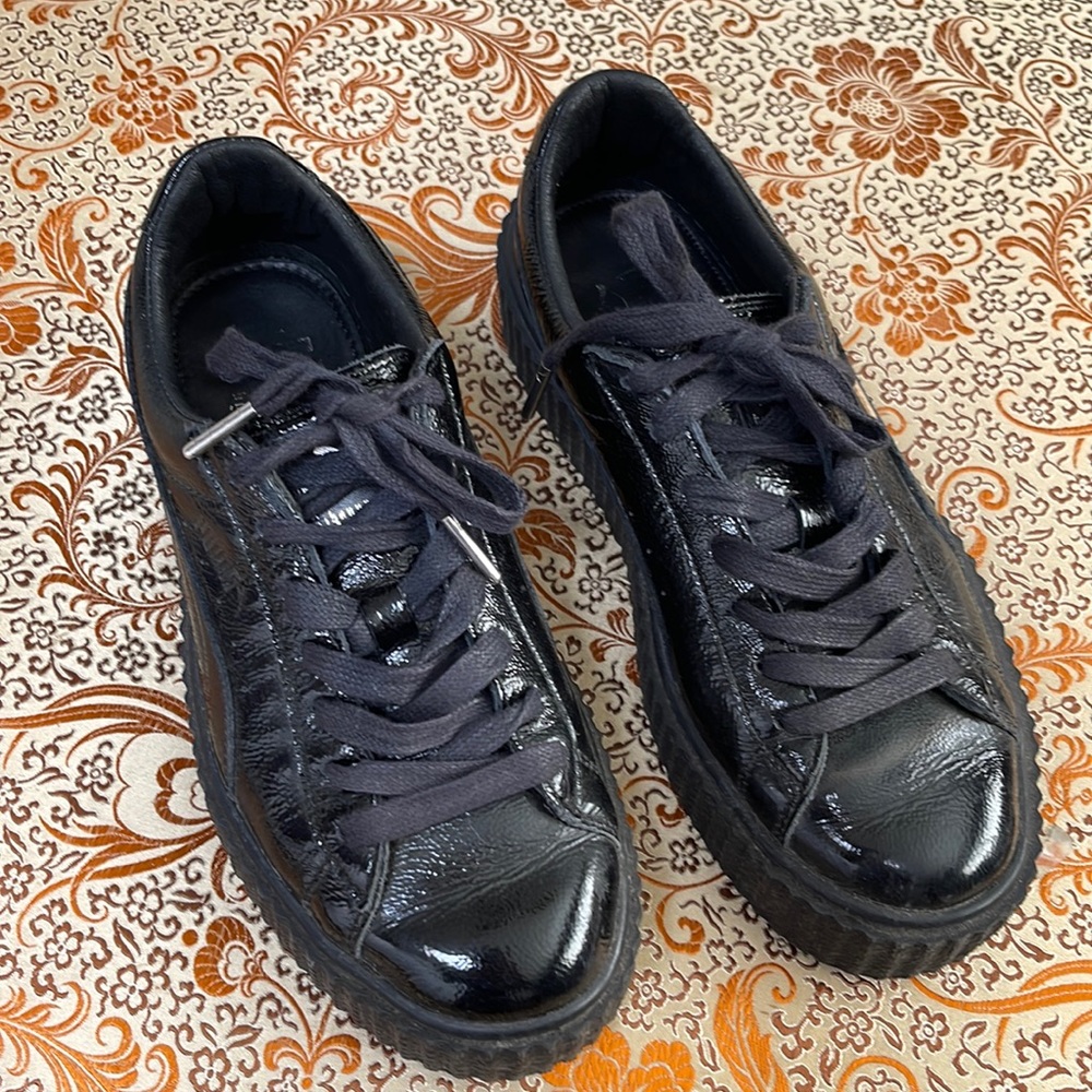 Puma black lather